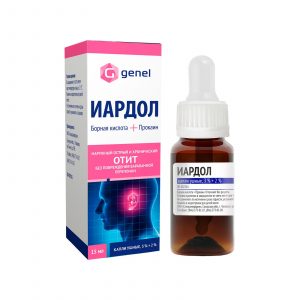 ИАРДОЛ – ушные капли с доказанной эффективностью!
