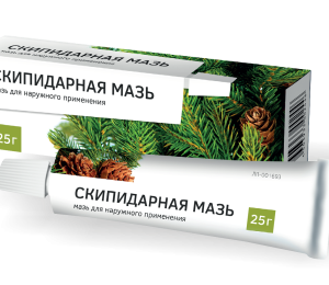 Скипидарная мазь