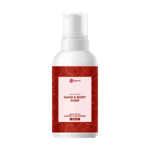 Мыло-пенка CHERRY & ALMONDS для мытья рук и тела универсальная