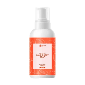 Мыло-пенка PEACH для мытья рук и тела универсальная